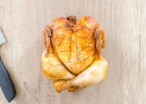 caloric content of costco s rotisserie chicken