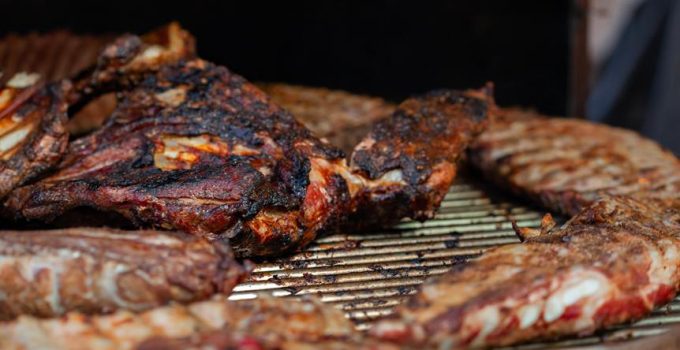 char grill akorn kamado rotisserie included