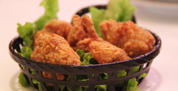 comparing rotisserie and fried chicken