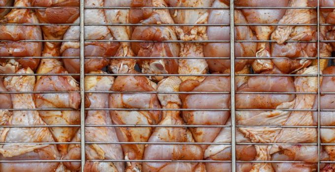 crisp rotisserie chicken skin