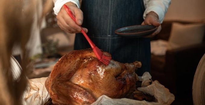 spices in rotisserie chicken