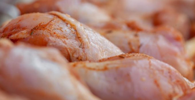 calories in rotisserie chicken leg