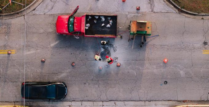 car balancing on rotisserie