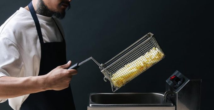 cooking frozen fries rotisserie