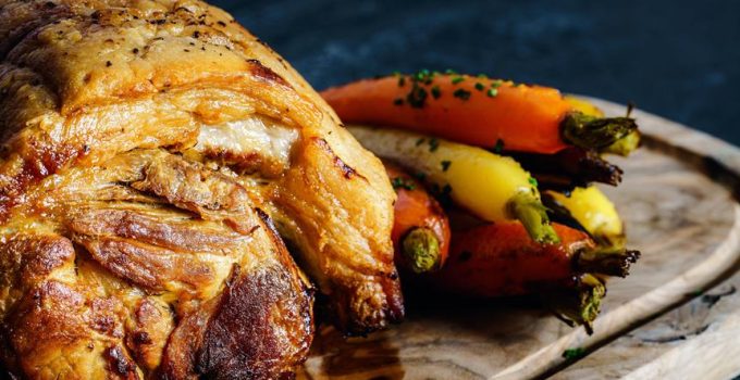 cooking pork belly rotisserie