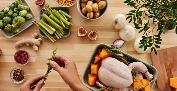 fresh thyme s organic rotisserie chicken