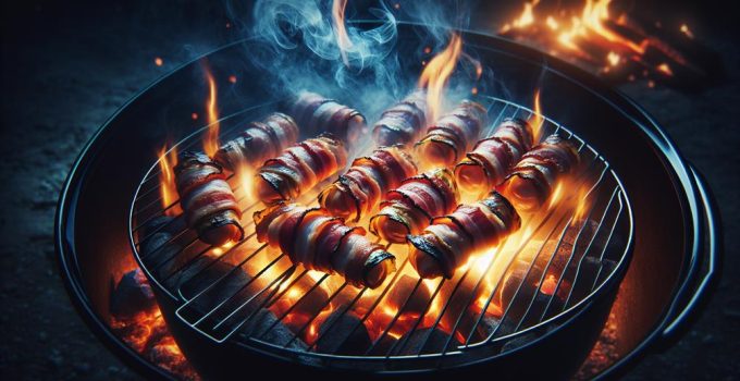bacon wrapped cabbage for bbq