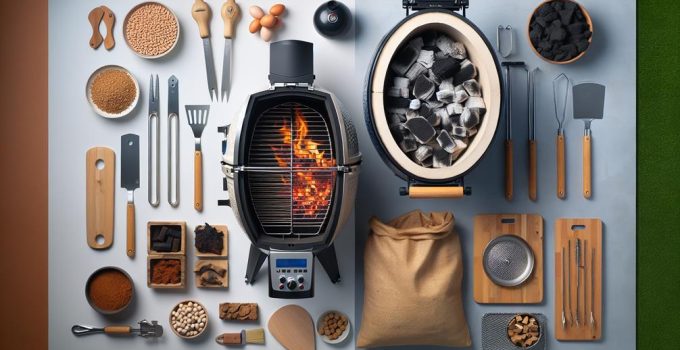 comparing pellet and kamado grills