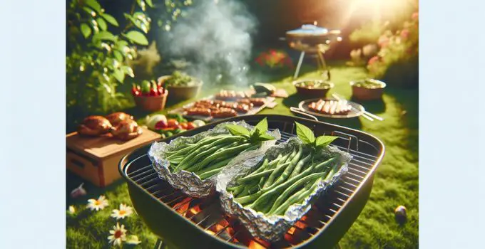 grilled green beans recipe