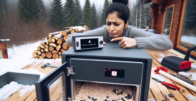 outdoor pellet stove troubleshooting