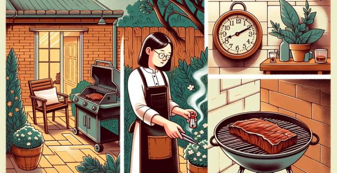 slow down backyard brisket