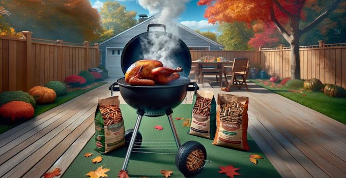 turkey grilling with pellets