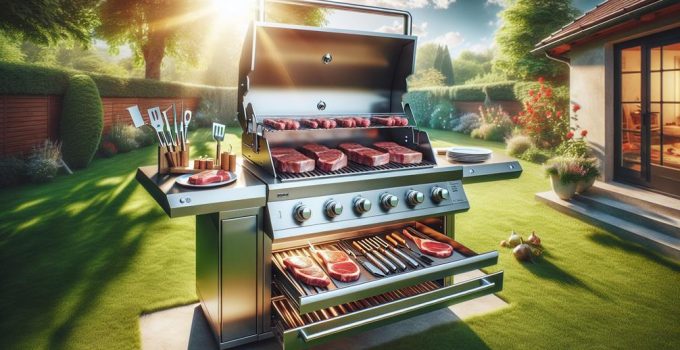 upgrade grilling with shelves