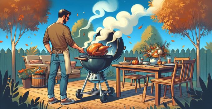 wood pellets for juicy turkey