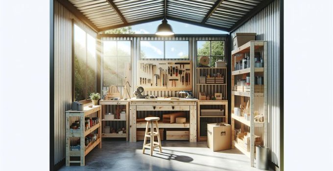 backyard storage unit workshop
