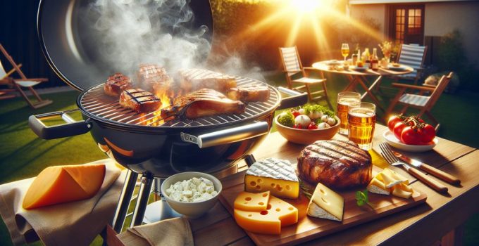 bbq meat smelling like cheese