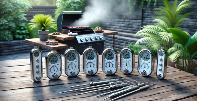 bbq thermometer with dual probes