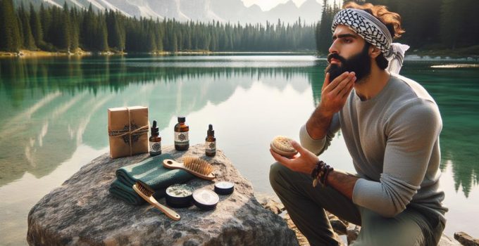 beard exfoliation for grooming