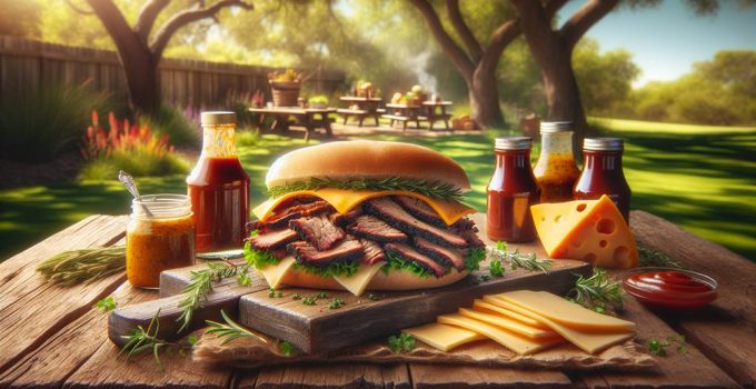 brisket and cheese sandwich recipe