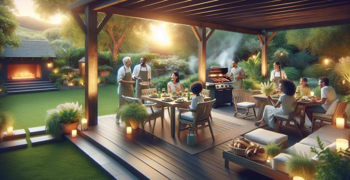 covered patios for grilling