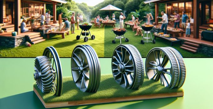 durable wheels for grills