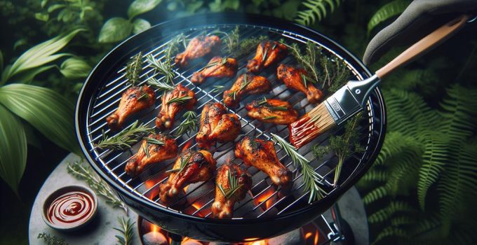 elevate bbq with chicken wings
