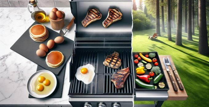 gas griddle versus grill