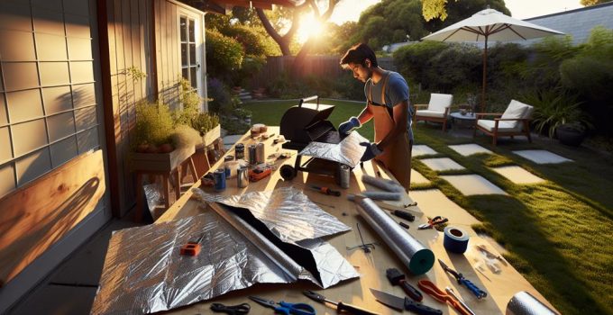 insulation for outdoor grills