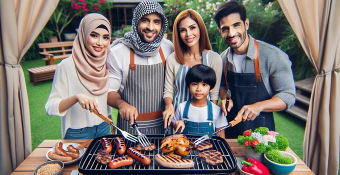jim beam bbq set