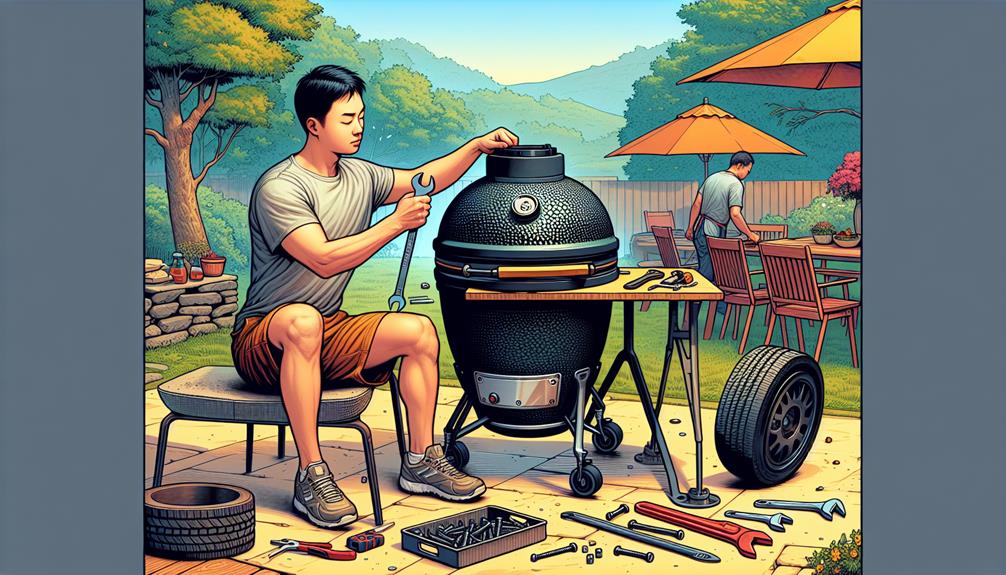 3 Easy Steps For Kamado Joe Wheel Replacement Dream Outdoor Living