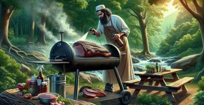 outdoor brisket smoking benefits