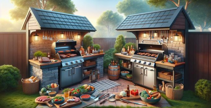 outdoor cooking infrared vs gas