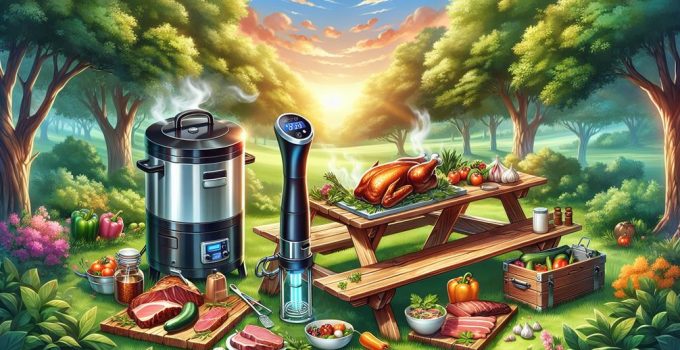 outdoor cooking techniques combined