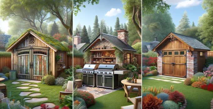 outdoor grill storage solutions
