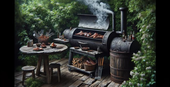 perfecting ash wood bbq