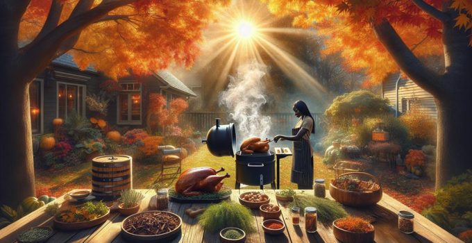perfecting cherry wood smoked