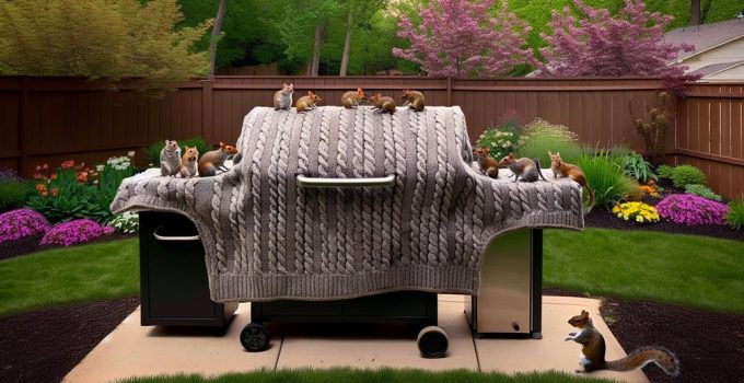 rodent proof grill cover options