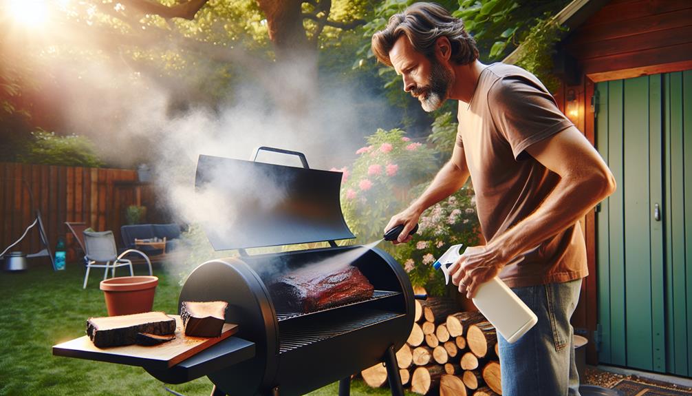 10 Essential Tips For Spraying Brisket While Smoking In Your Backyard