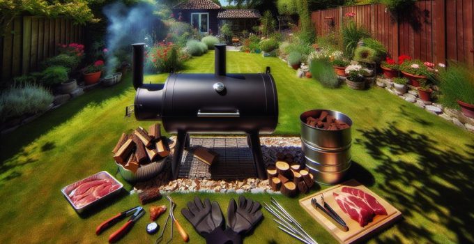 smoking meat backyard tools