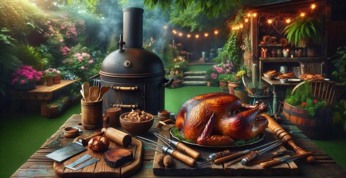 texas style turkey breast cookout
