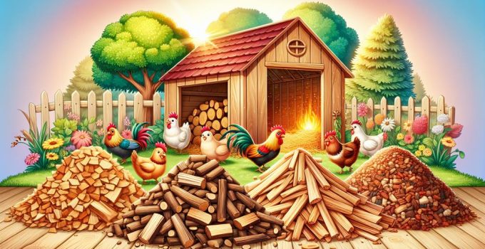 top wood chips for chickens