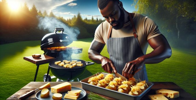 traeger smoked cheesy potatoes