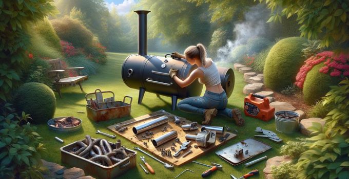 upgrading backyard smoker s fire