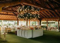 outdoor round cover tables