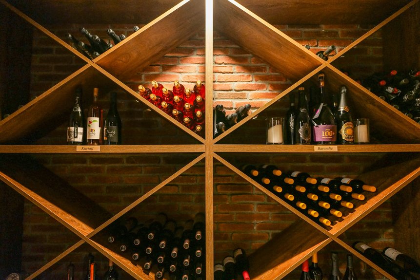 Built-In Wine Rack Ideas For Kitchen Cabinets - Dream Outdoor Living - Built-In Wine Rack Kitchen Cabinets For Space Maximization