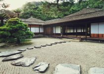 backyard garden stone selection