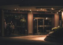 colored lights enhance landscapes
