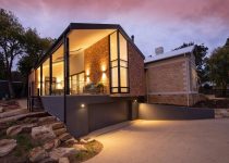 formal backyard stone combinations