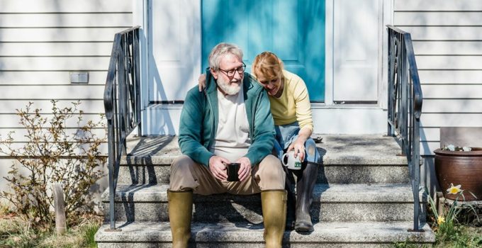 incorporate stones into steps