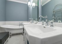log cabin bathroom upgrade